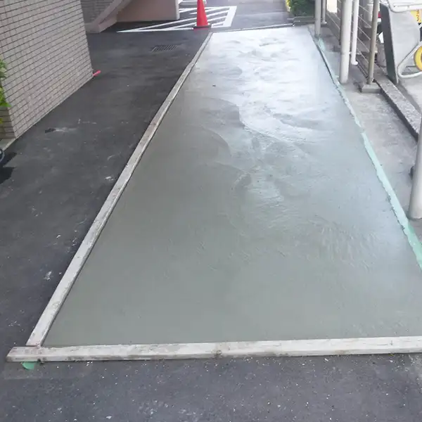 一部分をコンクリート施工